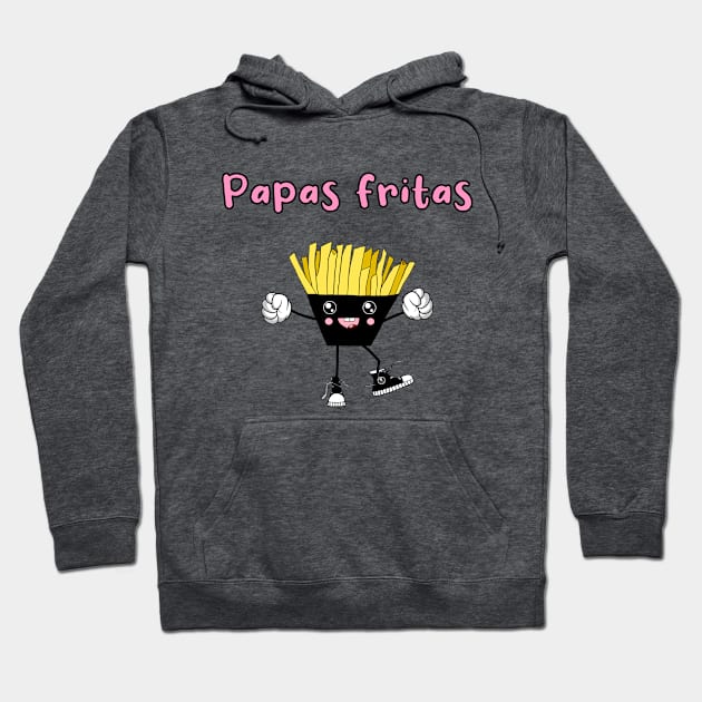 Papas Fritas - Comic Hoodie by Meine Zwergenkinder